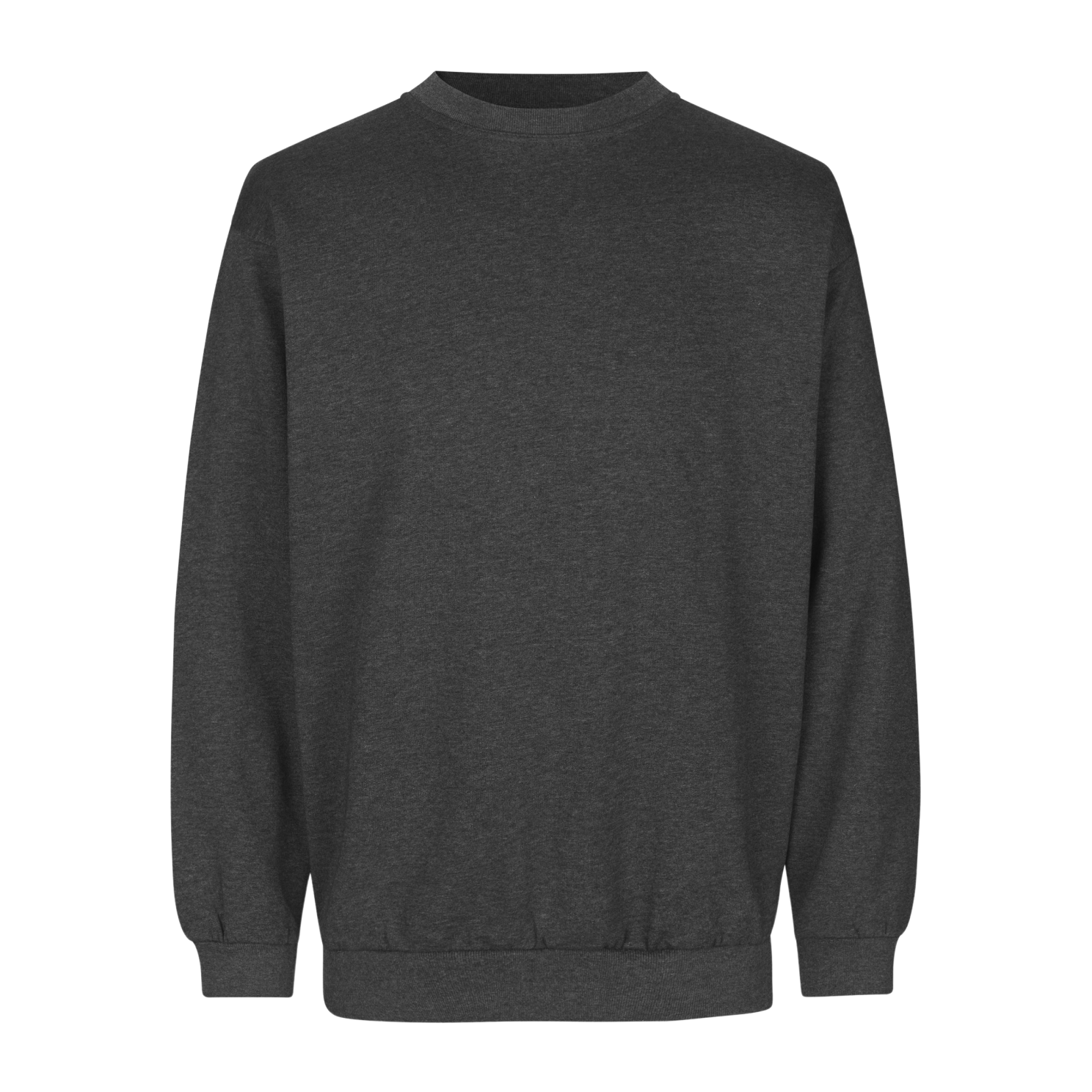 Herresweatshirt i Grafit Melange – Komfort og Stil