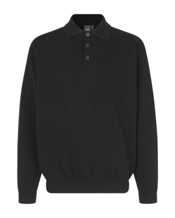 Klassisk Herre Sweatee Shirt Sort