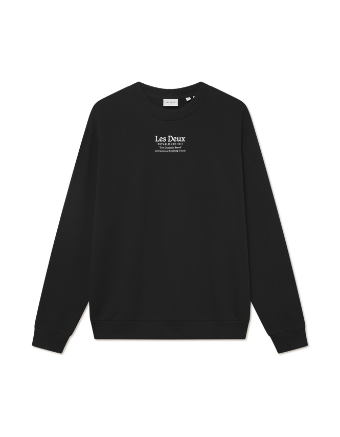 Økologisk Sweatshirt med Minimalistisk Print – Les Deux Tilbud!