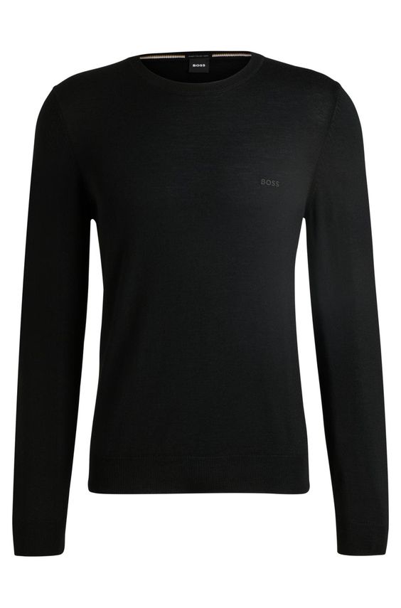 BOSS Black Botto Sweatshirt – Uovertruffen Uldkomfort!