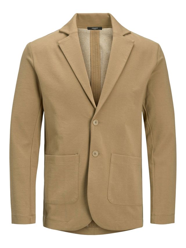 Forårs Sweat Blazer i Brun – Uundgåeligt Tilbud!
