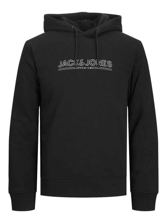 JPR Blabooster Sweat Hoodie i Sort - Fantastisk Tilbud!