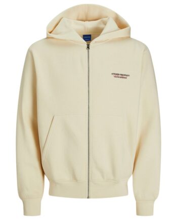 Jorislington Sweat Zip Hættejakke – Sort Udsalg!