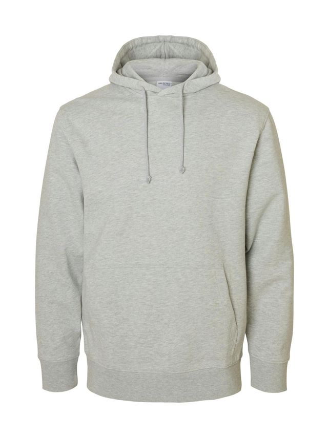 Slhrelaxluke Grå Sweat Hoodie – Fantastisk tilbud!
