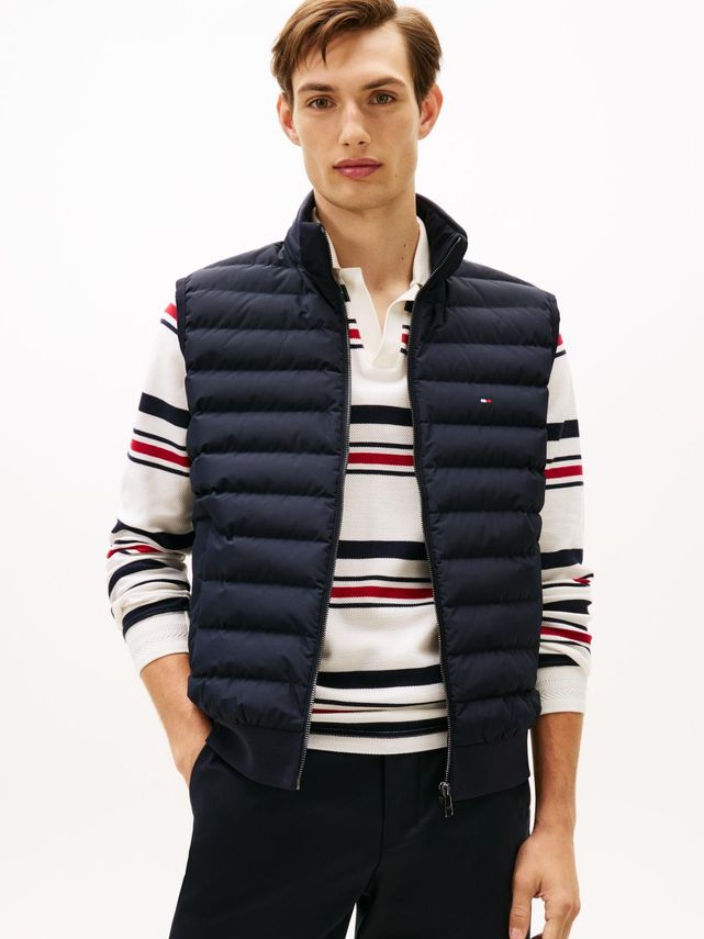 Mix Media Gilet i Blå – Fantastisk Tilbud til Din Stil!
