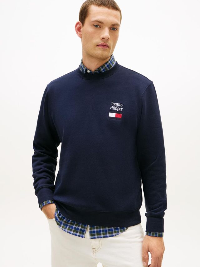 Tommy Embro Flag Sweatshirt