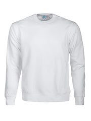 Moderne grå unisex sweatshirt - OEKO-TEX 100 godkendt