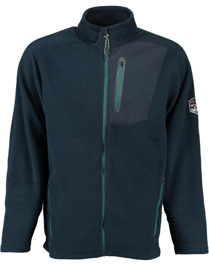Moderne Fleece Cardigan til Hverdag og Afslapning