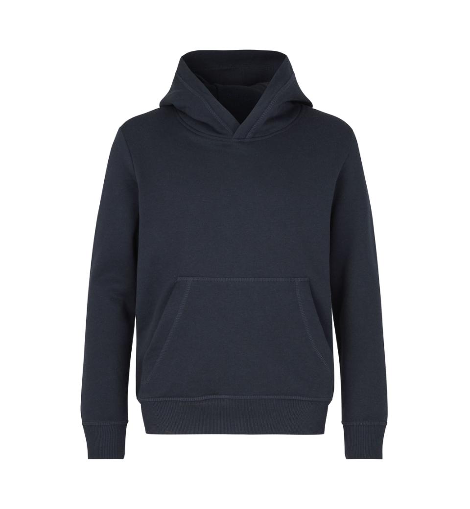 Stilfuld Navy Børne Hoodie - Komfort til Hverdag og Fest!
