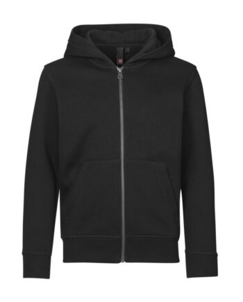 Børns Sorte Zip Hoodie – Komfort og Stil til Alle Anledninger!