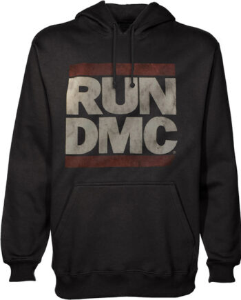 Run DMC Logo Hættebluse – Must-have til Hiphop Fans!