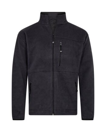 Lun Fleece Sweatshirt med Lynlås til Kølige Aftener