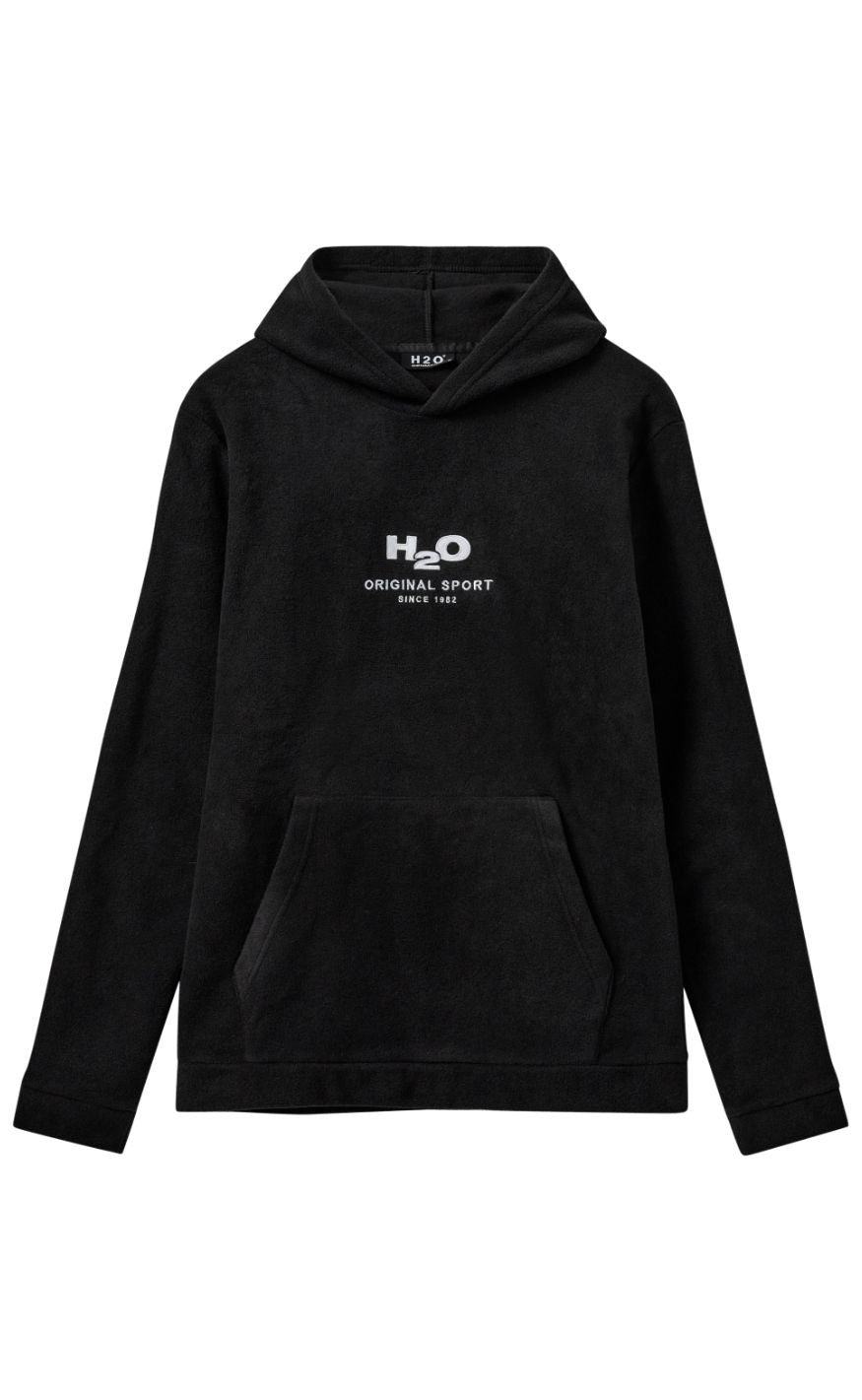 H2o Trøje Blåvand Fleece Hoodie Black