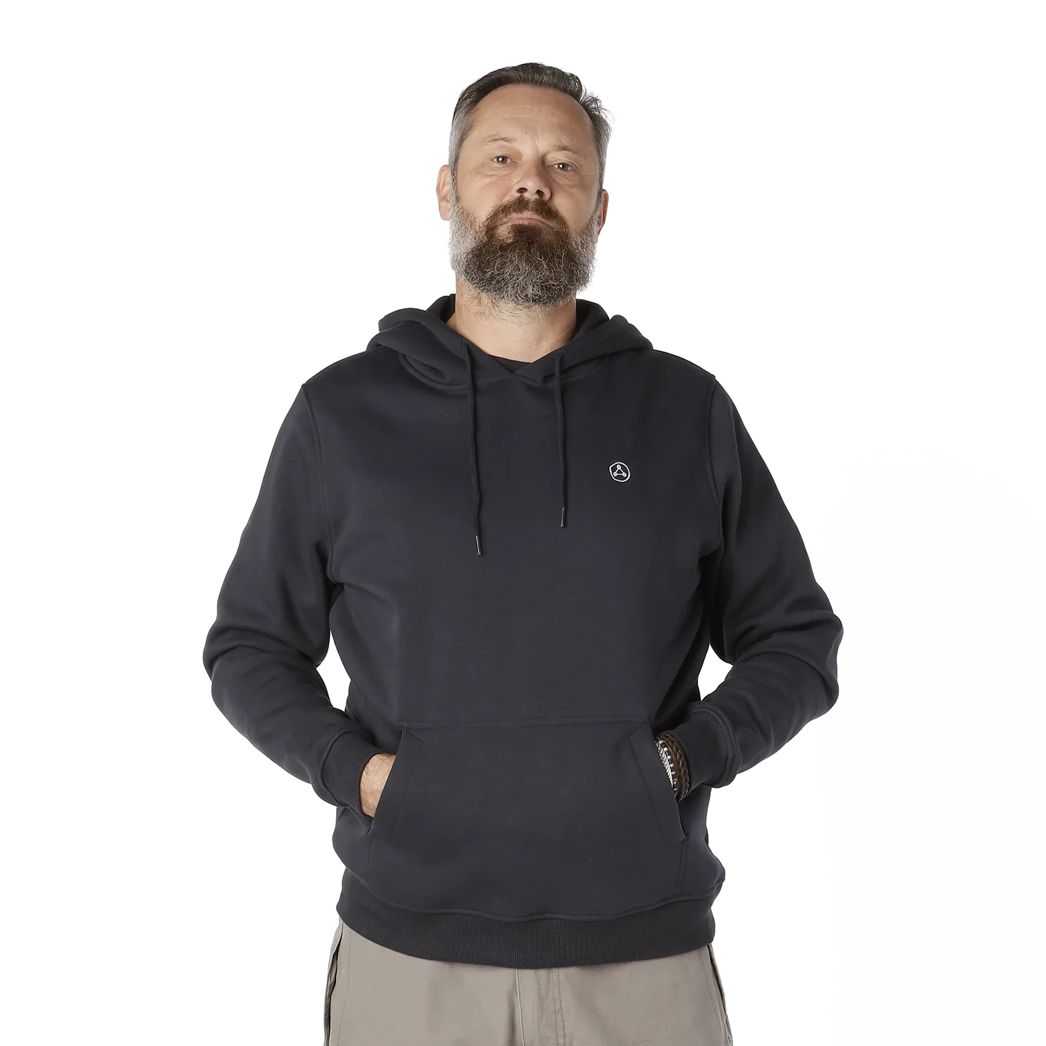 Kraftig Navy Hoodie – Stil og Komfort til Fantastisk Pris