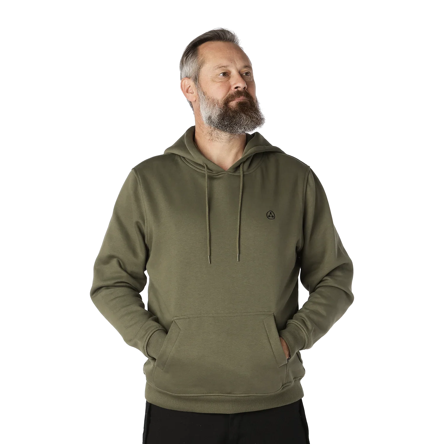 Tung Olivengrøn Hoodie – Komfortabel Hverdagsstil