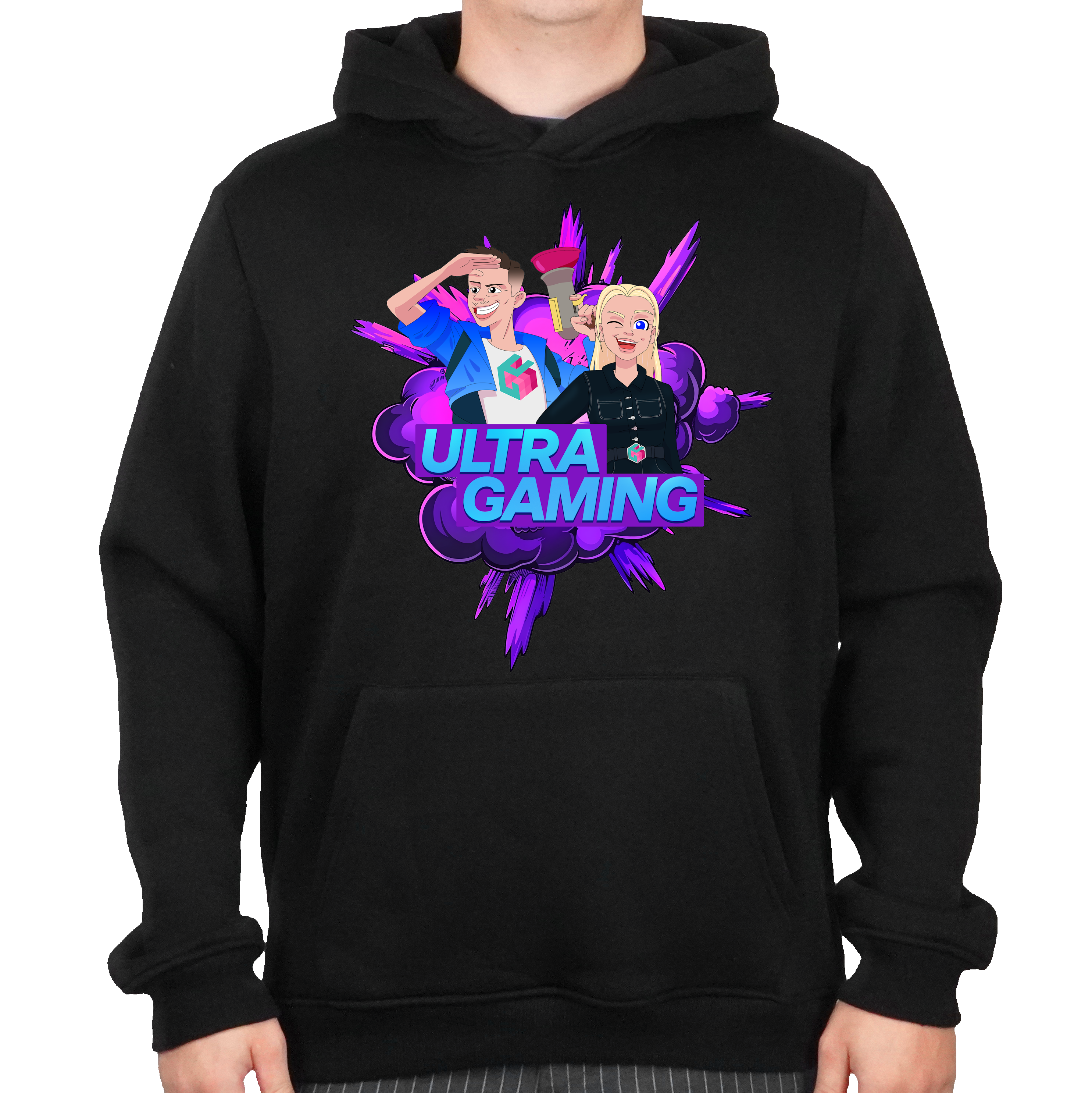 Ultra Gaming Hoodie – Komfort og stil til gameren!