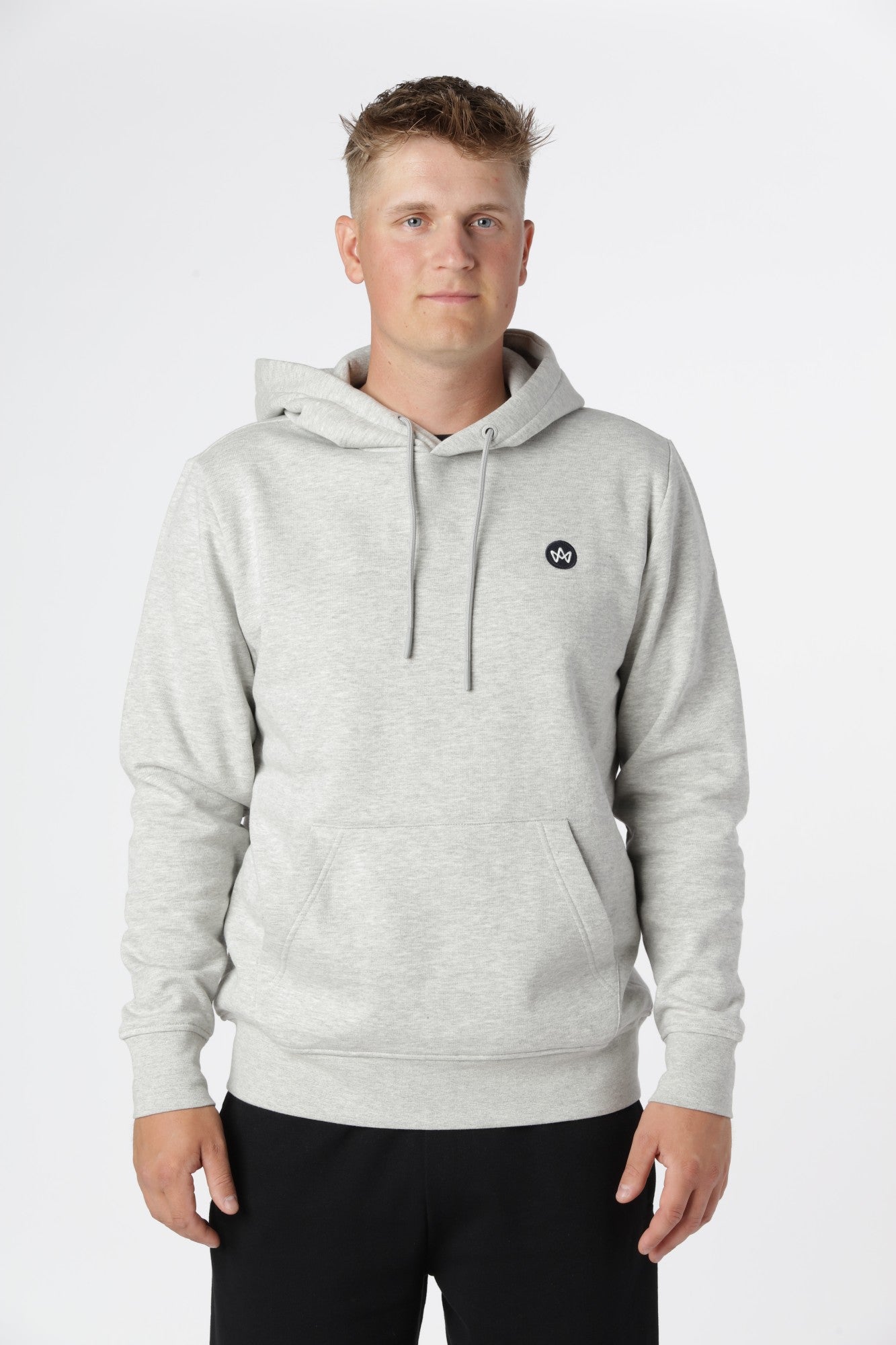 Hoodie Kronstadt i Lys Grå - Skandinavisk Stil