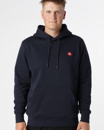 Hoodie Kronstadt Sky Captain - Mørkeblå med stil