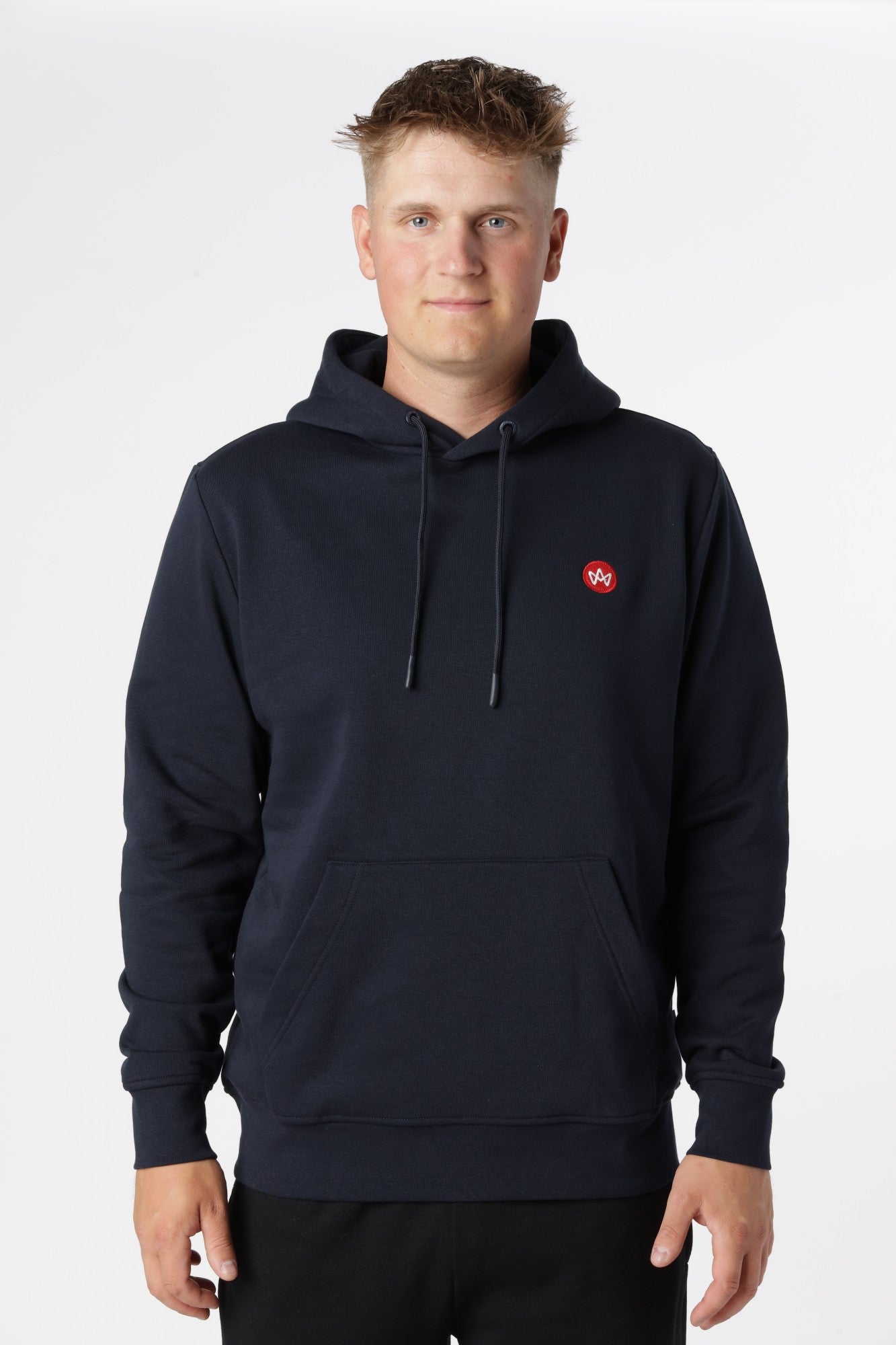 Hoodie Kronstadt Sky Captain - Mørkeblå med stil
