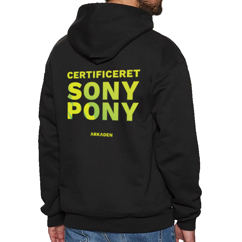 Sony Pony Hoodie – Perfekt gamer hoodie til PlayStation!
