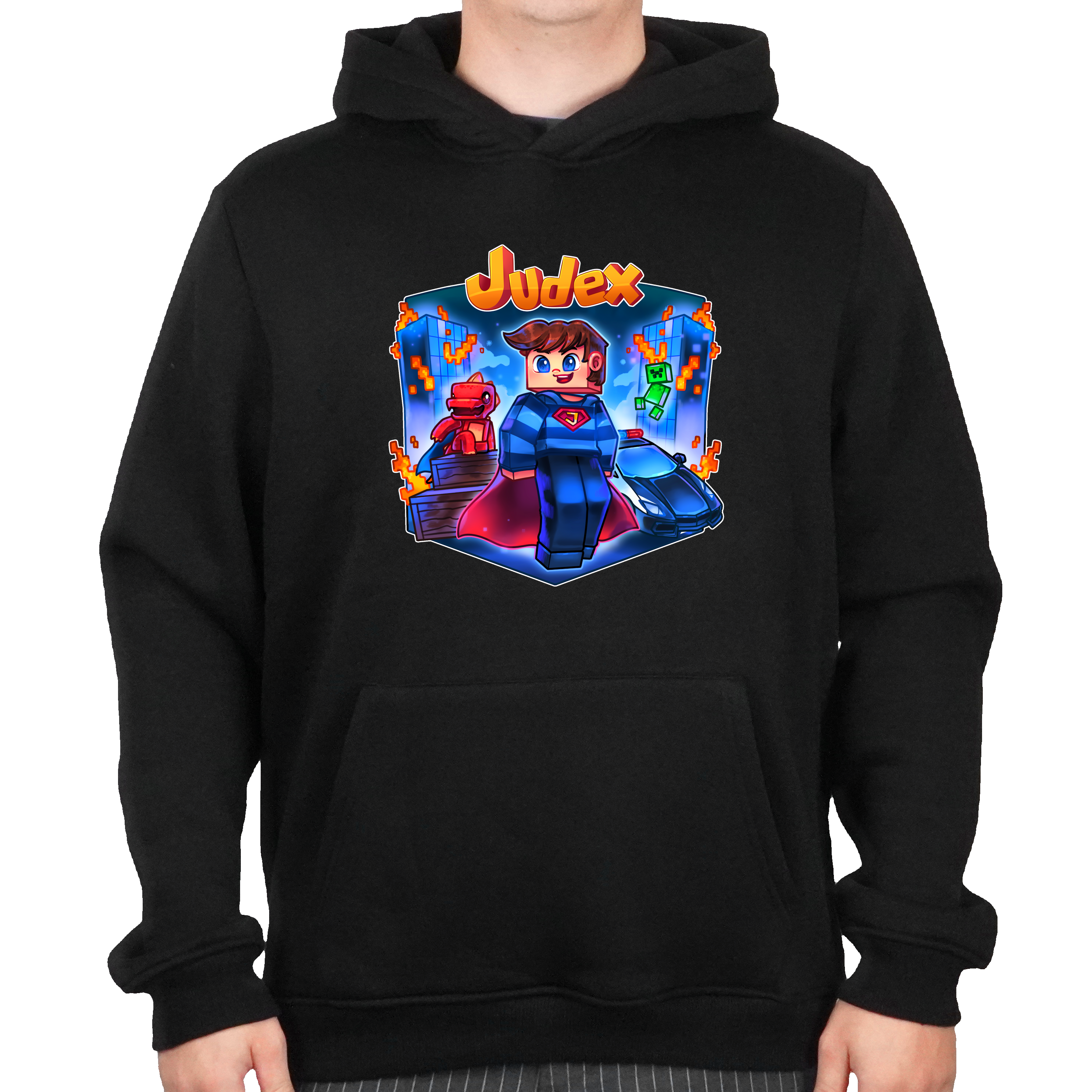 Judex Black Friday 2025 Hoodie – Hvid og Trendy Stil