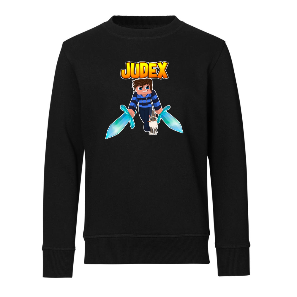 Judex Kriger Sweatshirt - Sort til Gaming og Hverdag