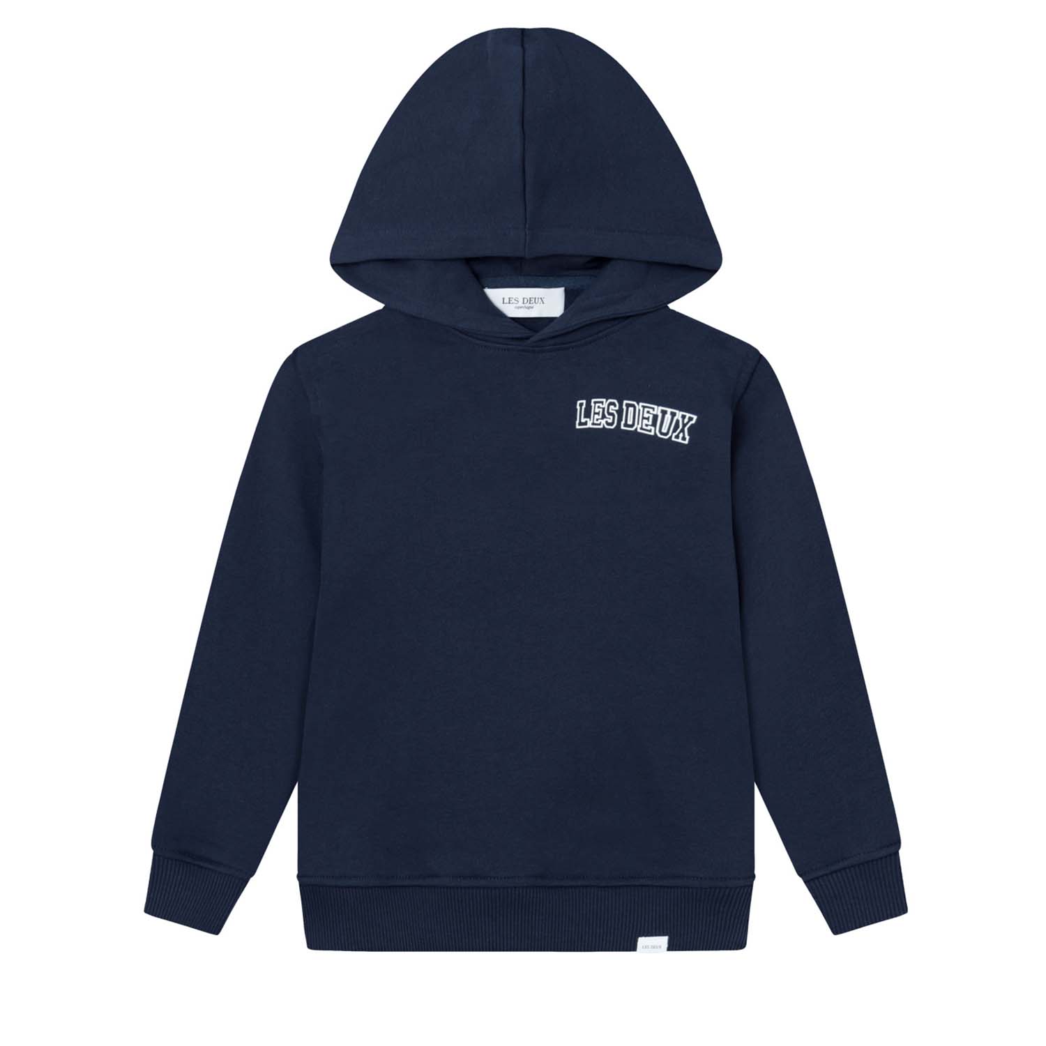 Les Deux Hoodie Blake Mørkeblå