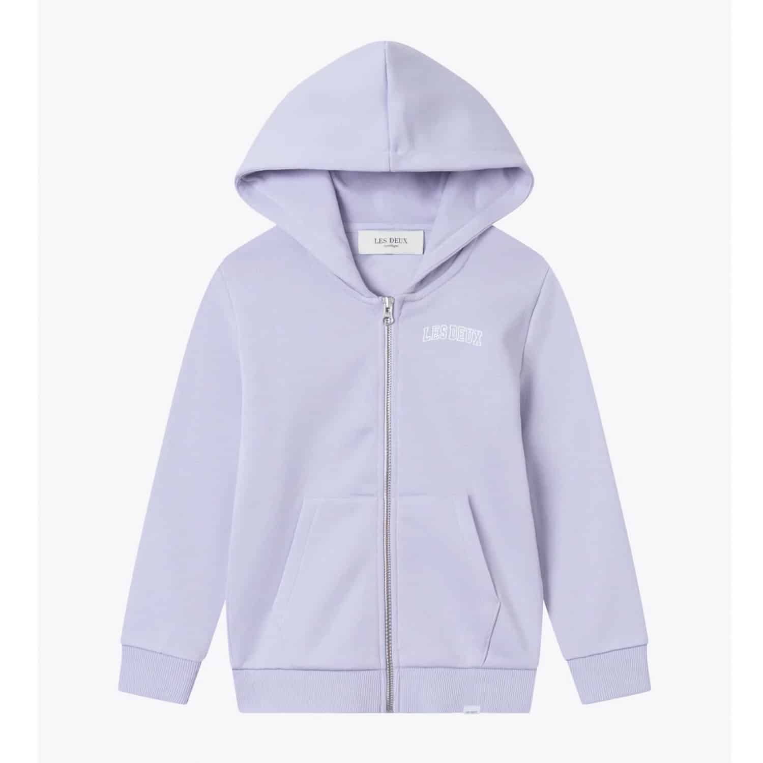 Les Deux Hoodie Blake Zipper Orkide