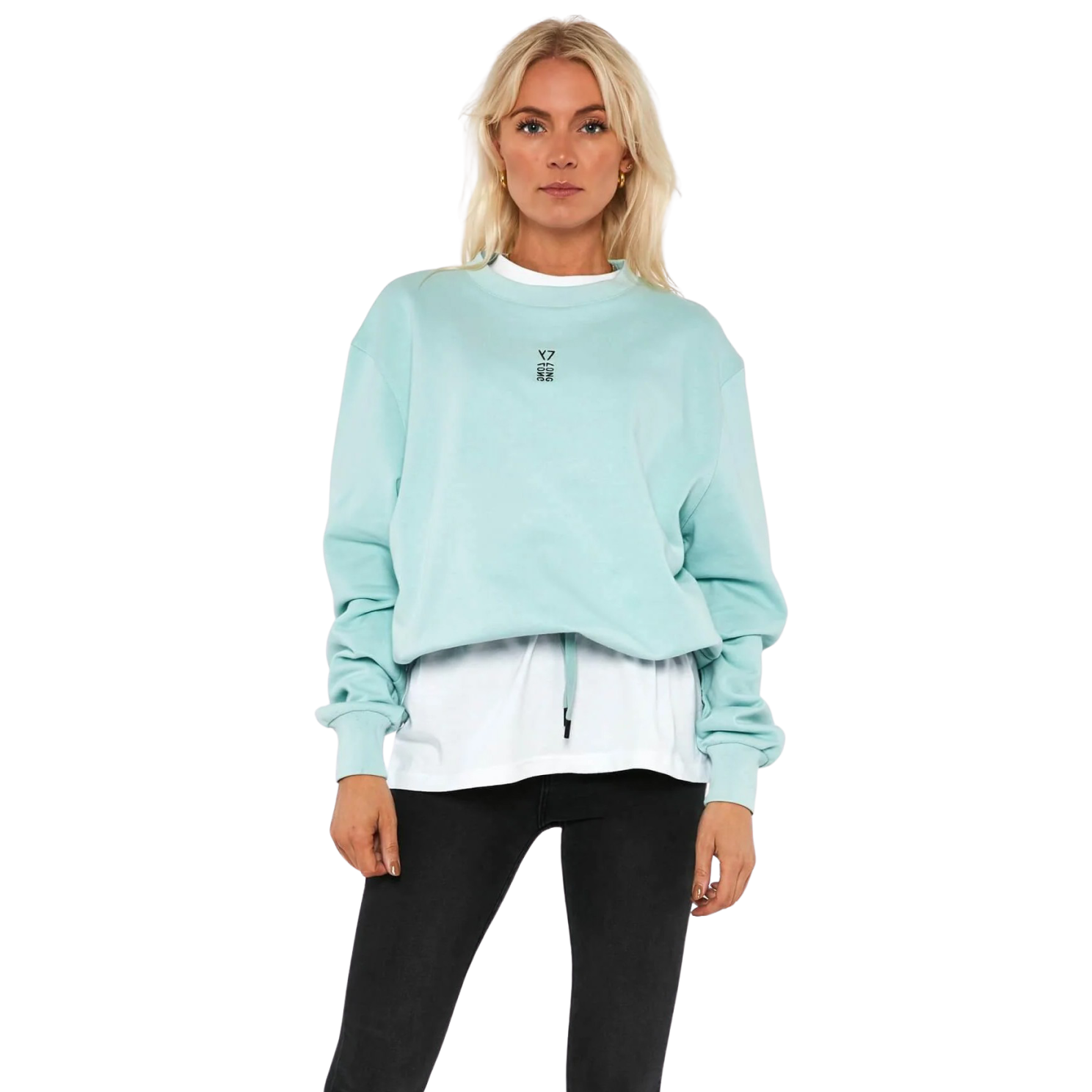 Luke Dame Sweatee Shirt Aquamarine