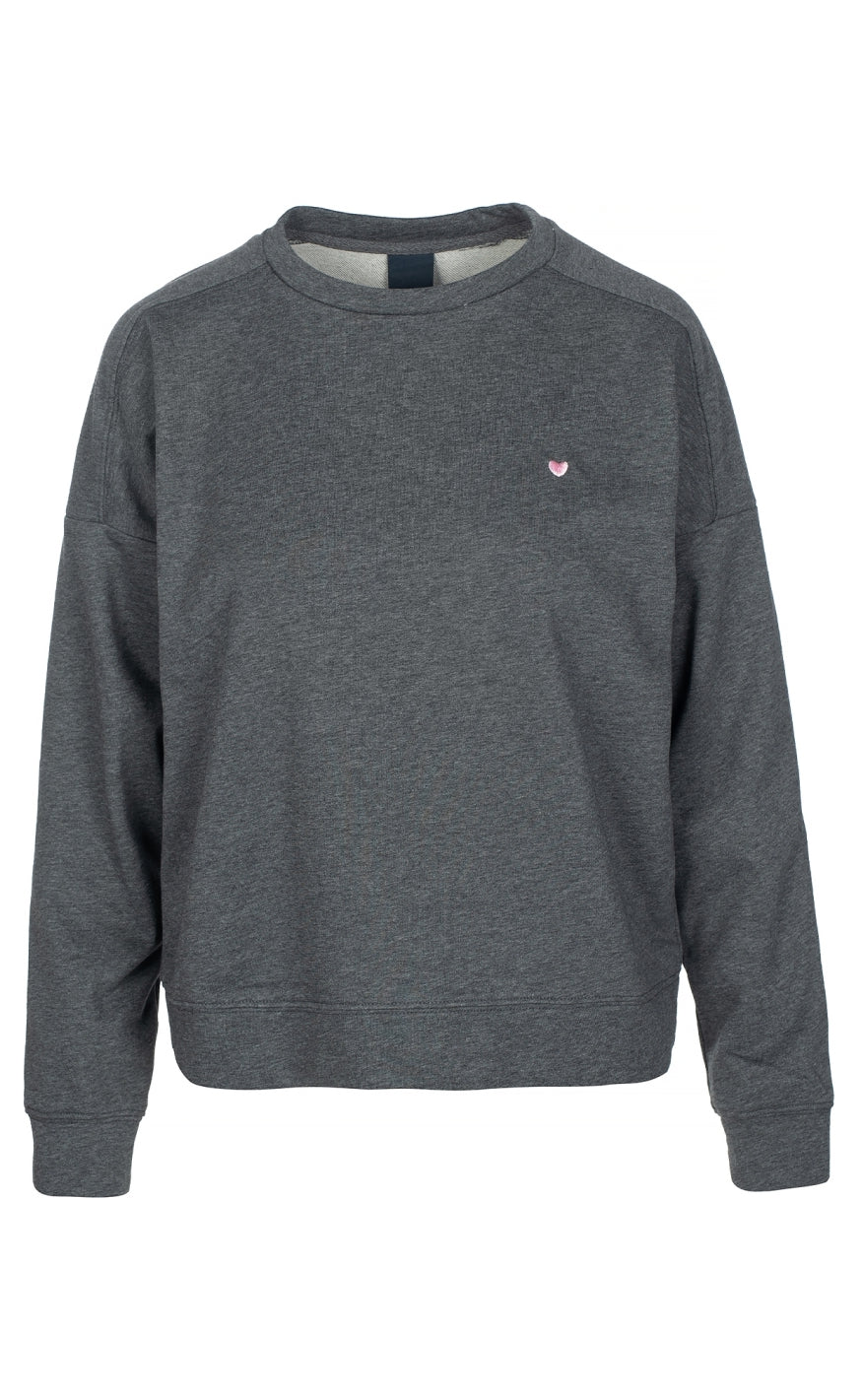 Luxzuz Sweatshirt Jeanie – Komfortabel Stil i Asfalt!