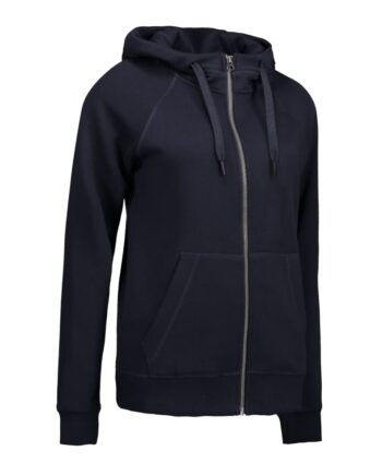 ID Identity Core Hættecardigan til Dame – Navy Hoodie