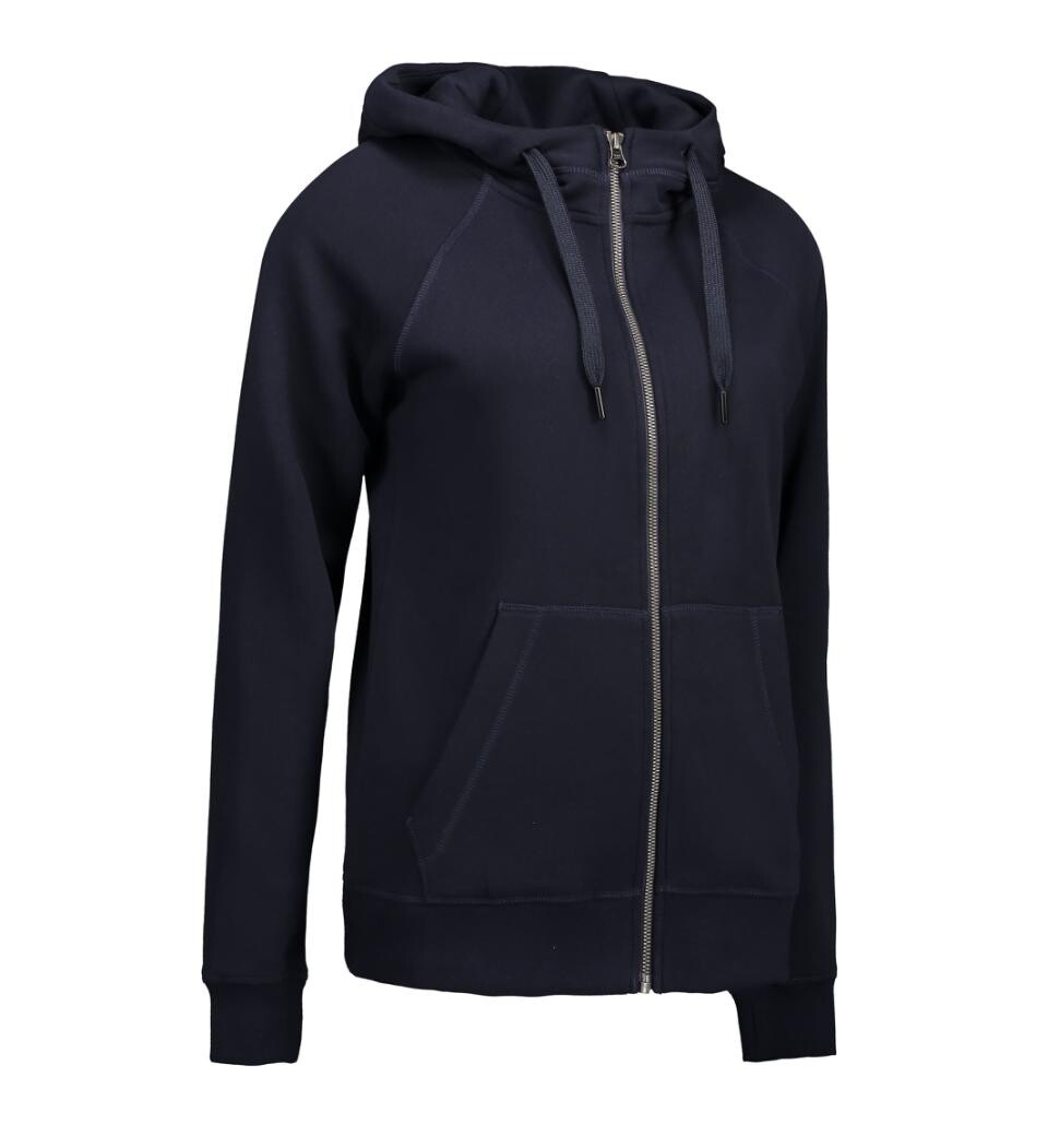 ID Identity Core Hættecardigan til Dame – Navy Hoodie