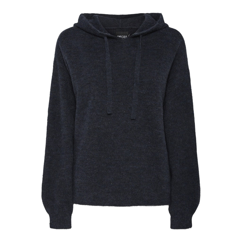 Elegant Hoodie til Damer i Maritime Blå Melange - Must-Have!
