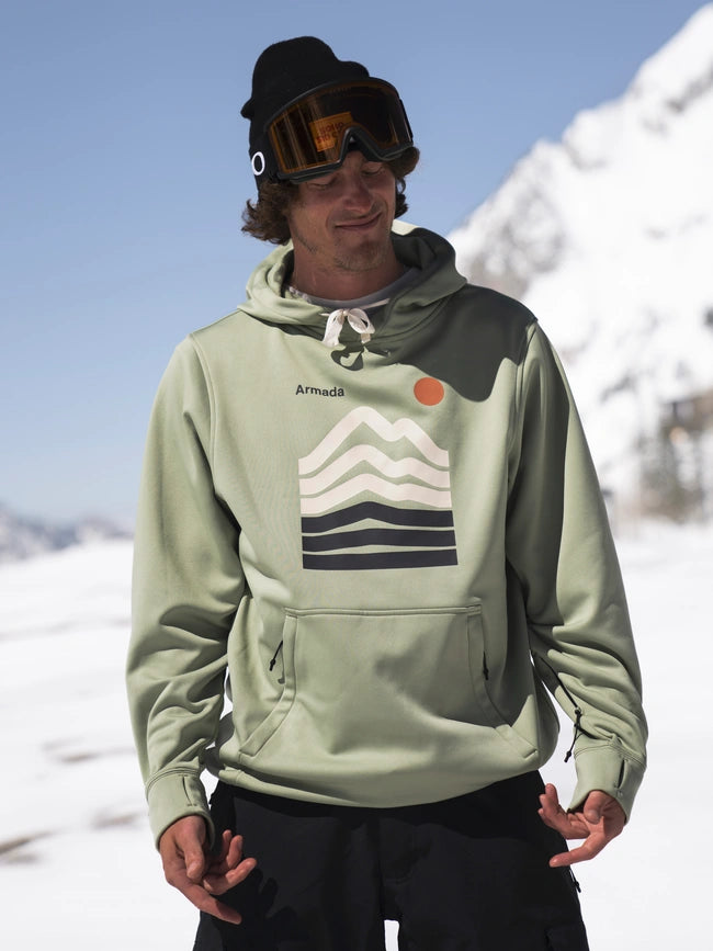 Rollin Hættetrøje til Ski – Unisex Macha med Stil og Komfort