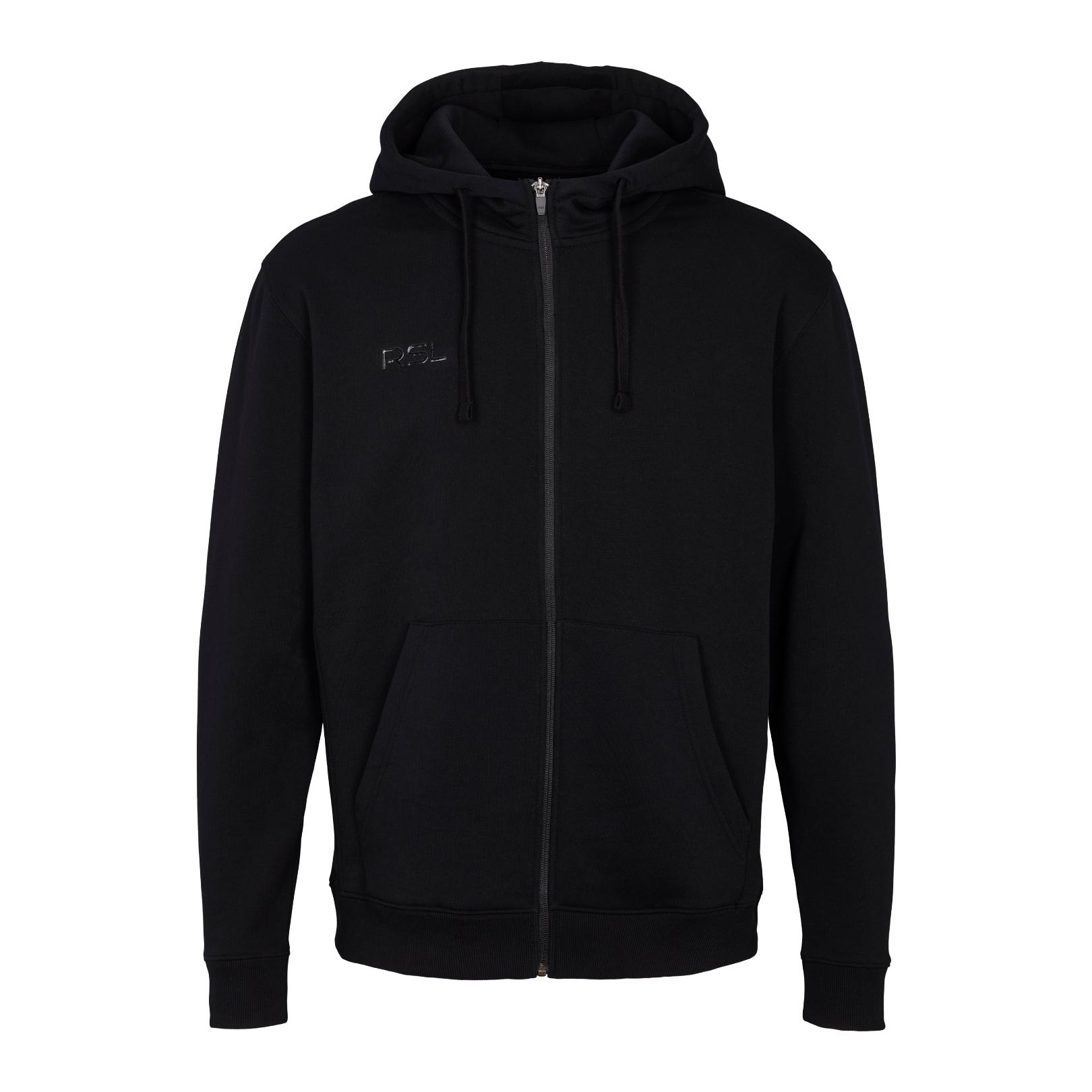 RSL Eagle Hoodie - Sort Unisex Fritidshoodie til Alle Anledninger