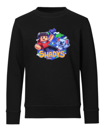 Shadys Koala Sweatshirt – Sort til Gaming og Hverdag
