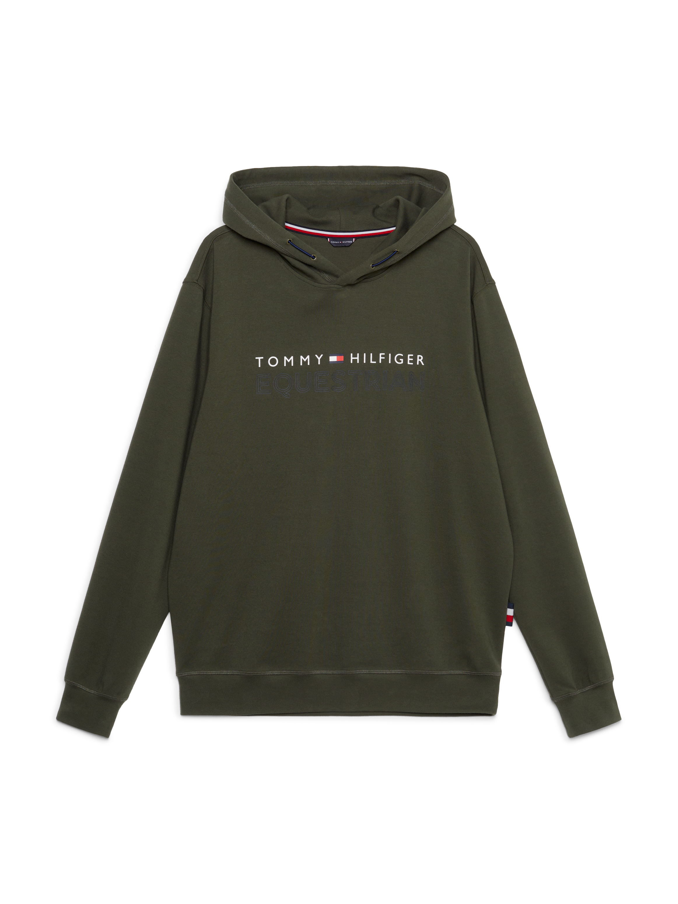 Tommy Hilfiger Herre Fleece Hoodie Grøn