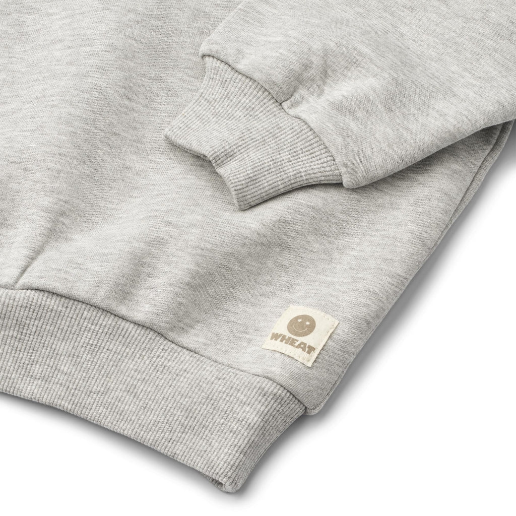 Bonno Hoodie Grey Melange Wheat