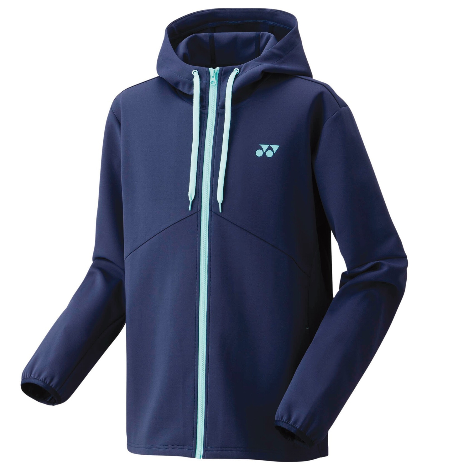 Yonex Sweat Hoodie med Lynlås - Indigo Marine Tilbud!