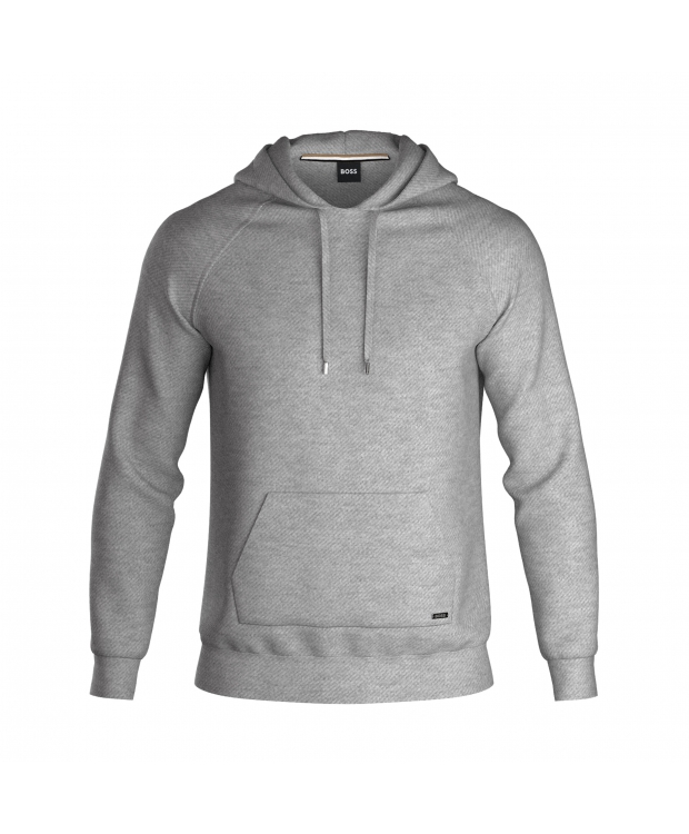 BOSS Hoodie i Grå – Stilfuld Komfort til Herre!
