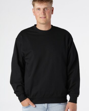 Klassisk Sort Sweatshirt - Blødt og Holdbart Materiale