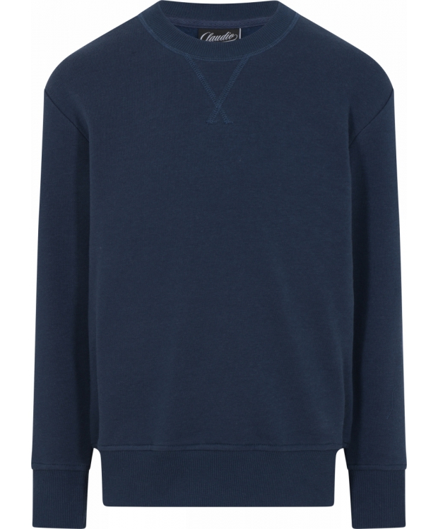 Claudio Sweatee Shirt Navy Til Drenge