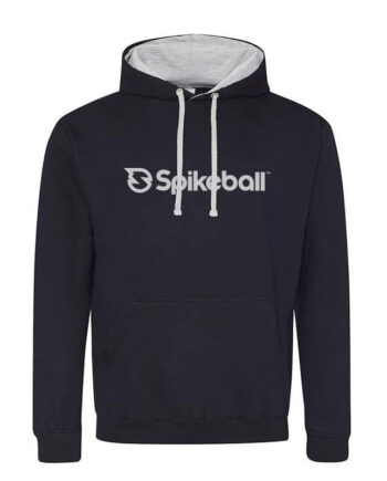 Spikeball Hættetrøje i Navy - Perfekt til Sport og Fritid