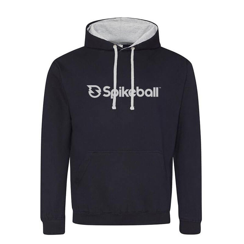Spikeball Hættetrøje i Navy - Perfekt til Sport og Fritid