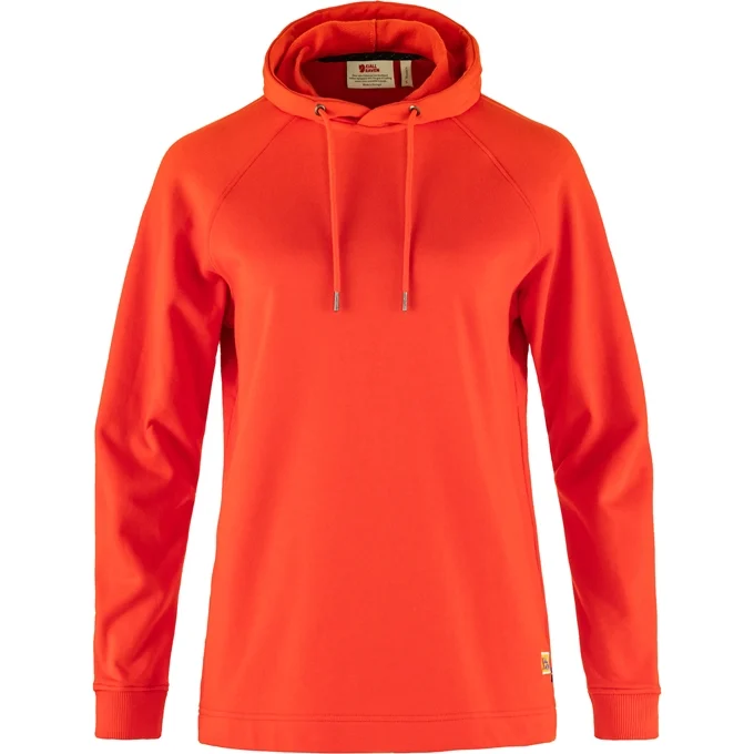 Fjallraven Vardag Hættetrøje - Flamme Orange Tilbud!