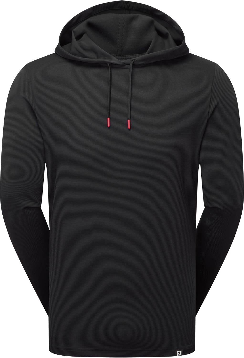 Footjoy Ottoman Jacquard Hoodie Herre Pullover Black Str Xxxl
