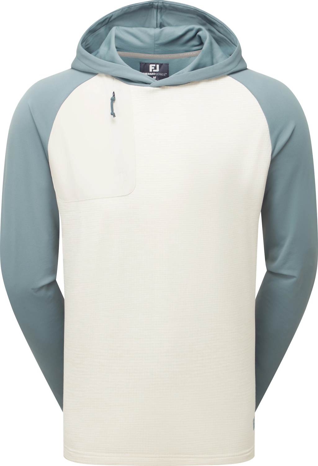 Footjoy Thermoseries Pullover Hoodie Herre Pullover Fairway Green White Str