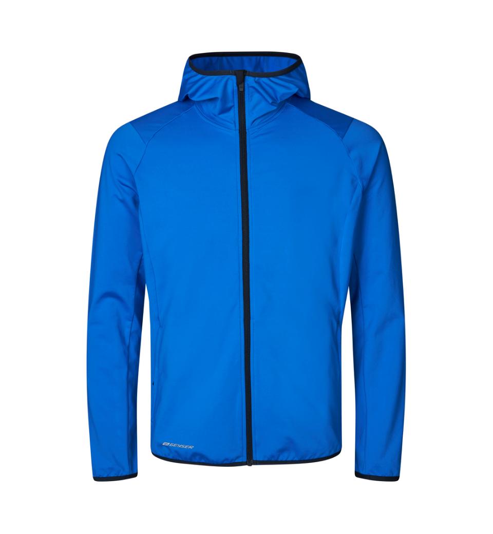 Geyser Stretch Hoodie i kongeblå - Hurtig levering!