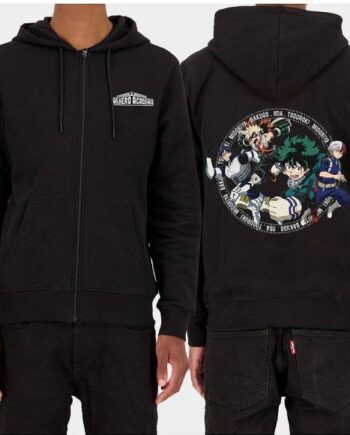 Hero Academia Izuku Midoriya Hættetrøje – Fantastisk Tilbud!
