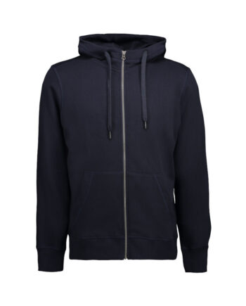 Klassisk Navy Lynlås Hoodie - Komfort til Hverdagen!